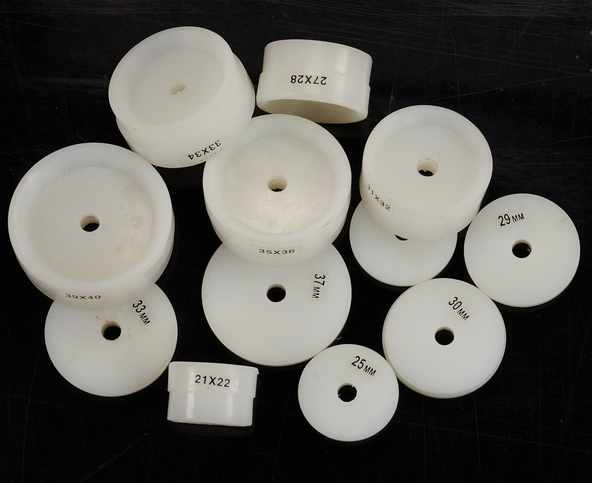 QUALITY 12 Dies Watch Glass Crystal Fitting Press Tool Case Back Closer Repairs