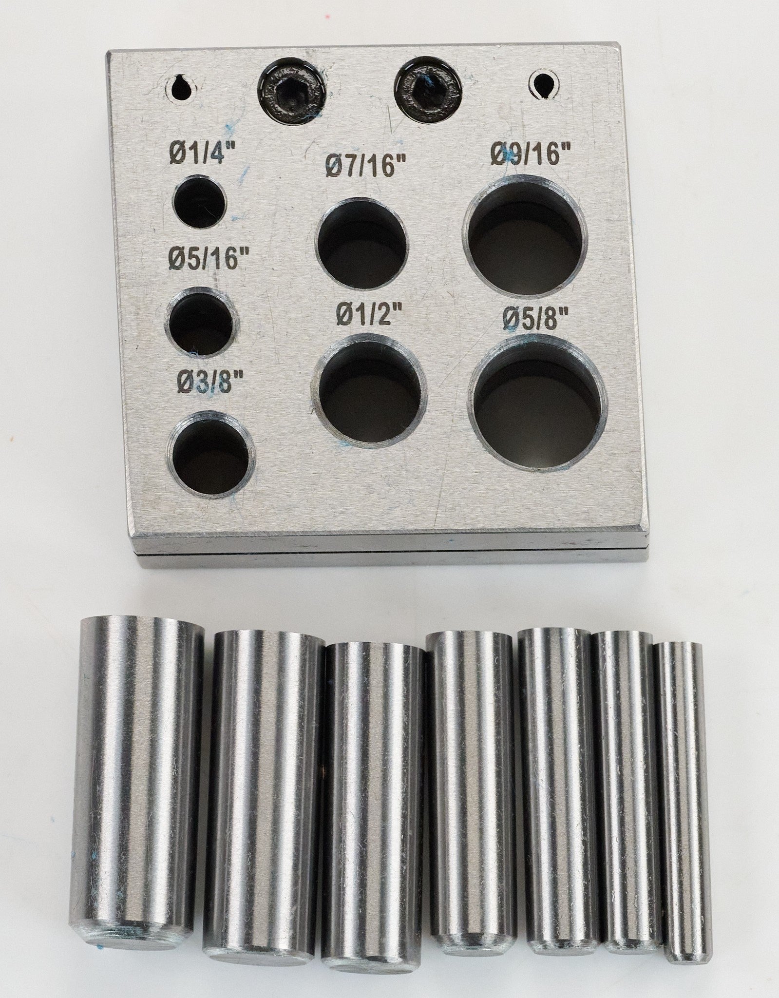 Jewellery Making Disc Cutter Round Circle Metal Cutting Tool Craft 7 Punches New