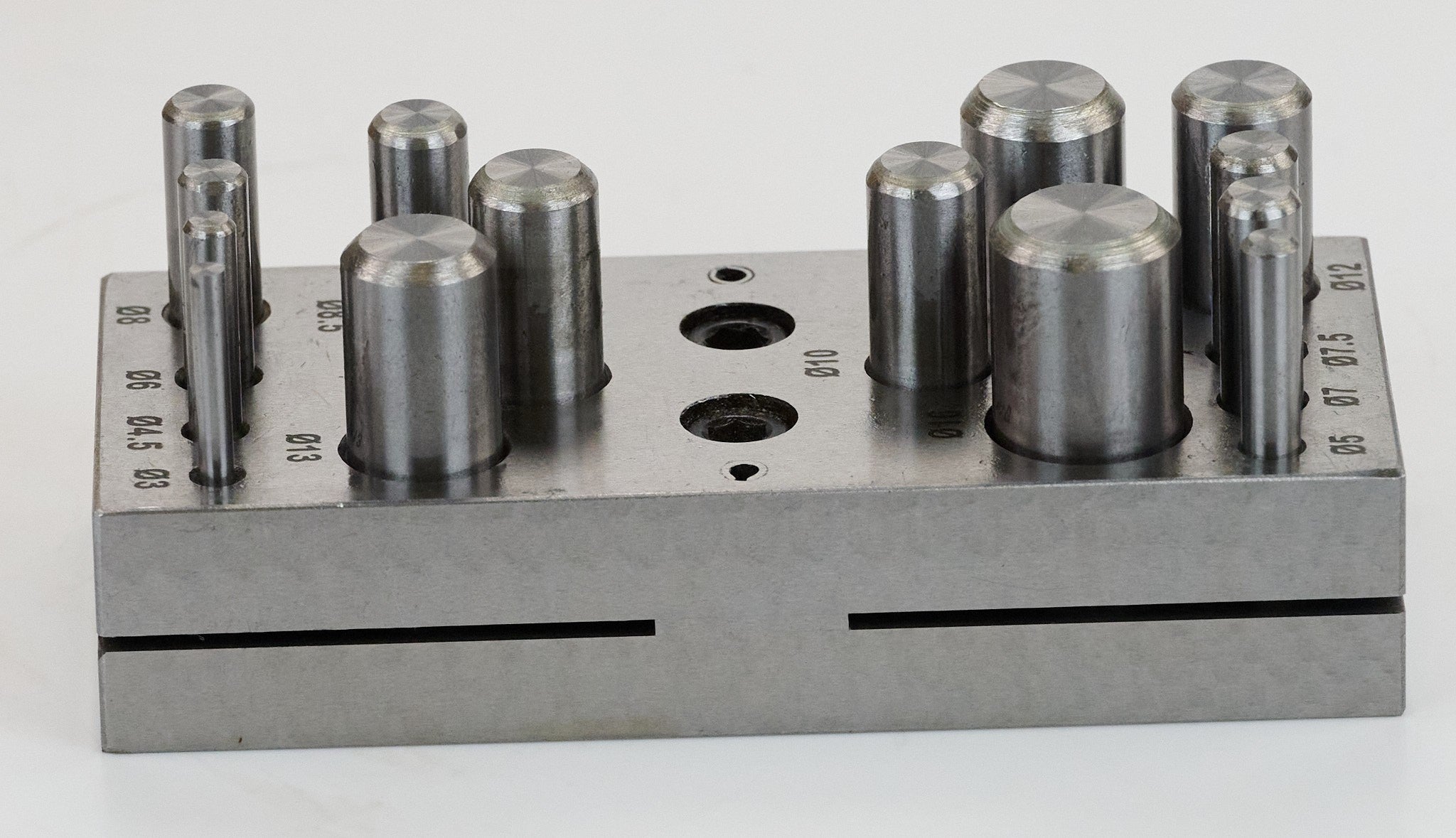 Jewellery Making Disc Cutter Round Circle Metal Cutting Tool Craft 14x Punches