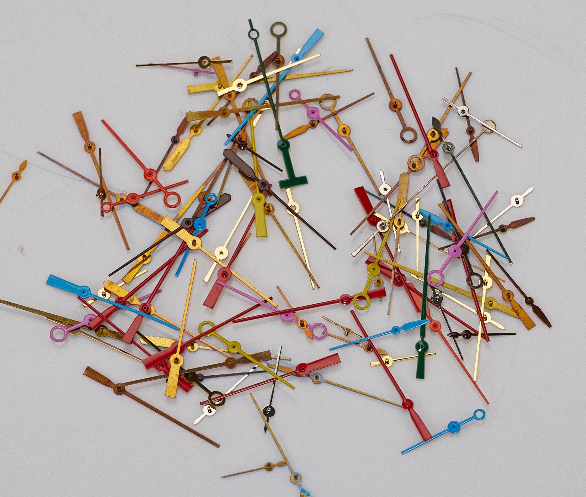 100x Mixed Centre Seconds Watch Hands Watchmakers Repairs Spares Parts 2035