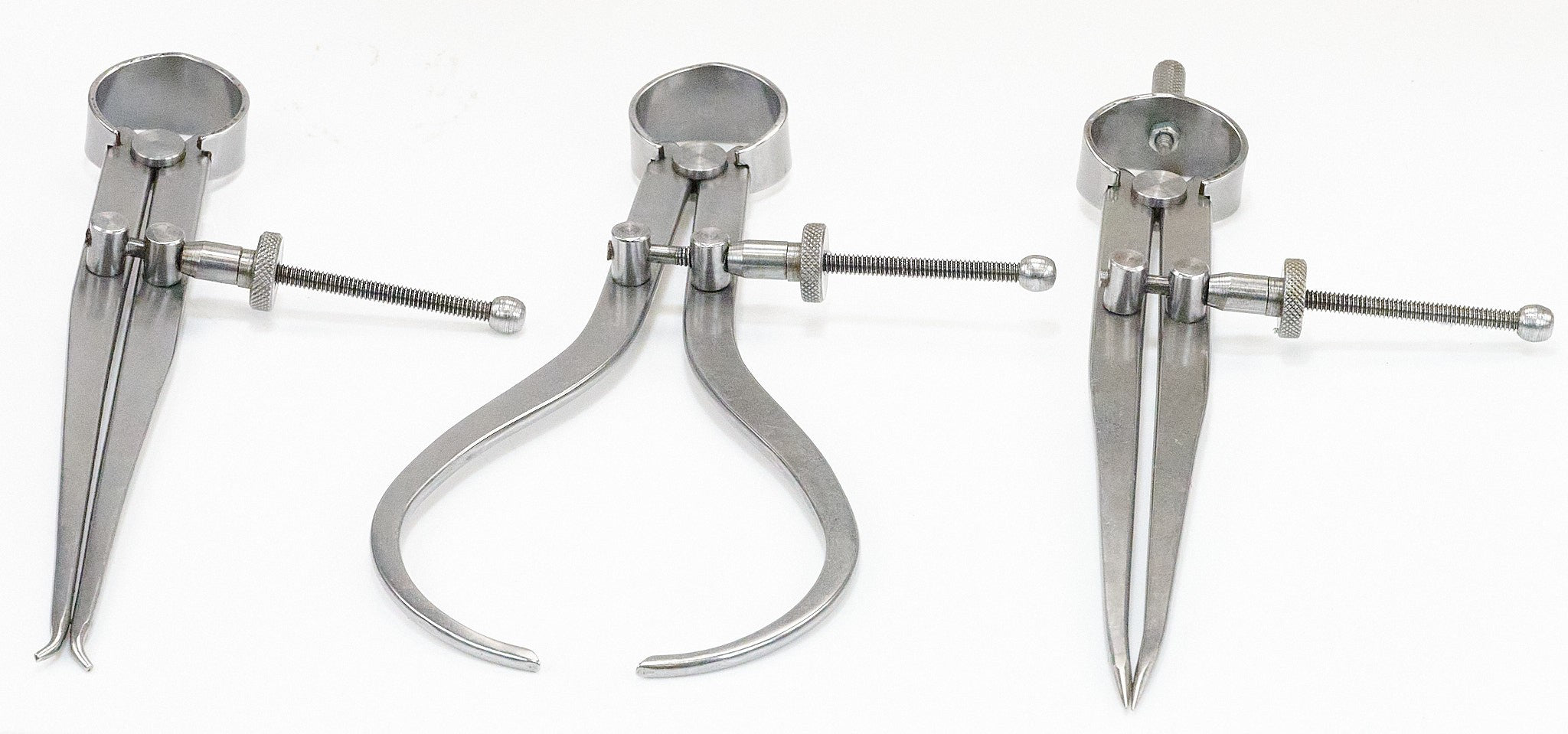 Large 3x Spring Calipers Set Internal External Dividers Dividing Tools 6" XL New