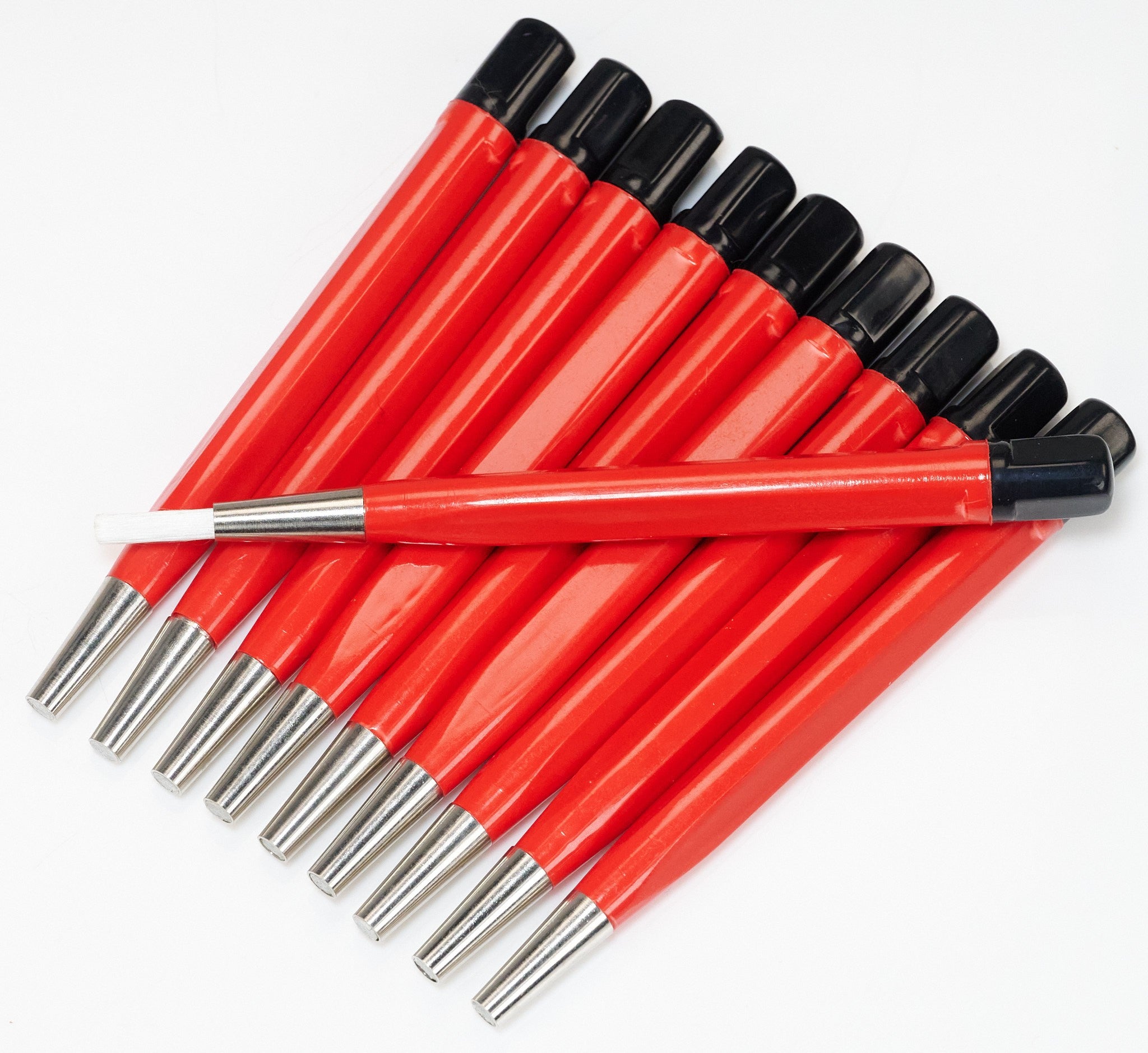 10x Fibre Glass Scratch Brush Brushed Finish Watch Clean Removes Rust Scratches