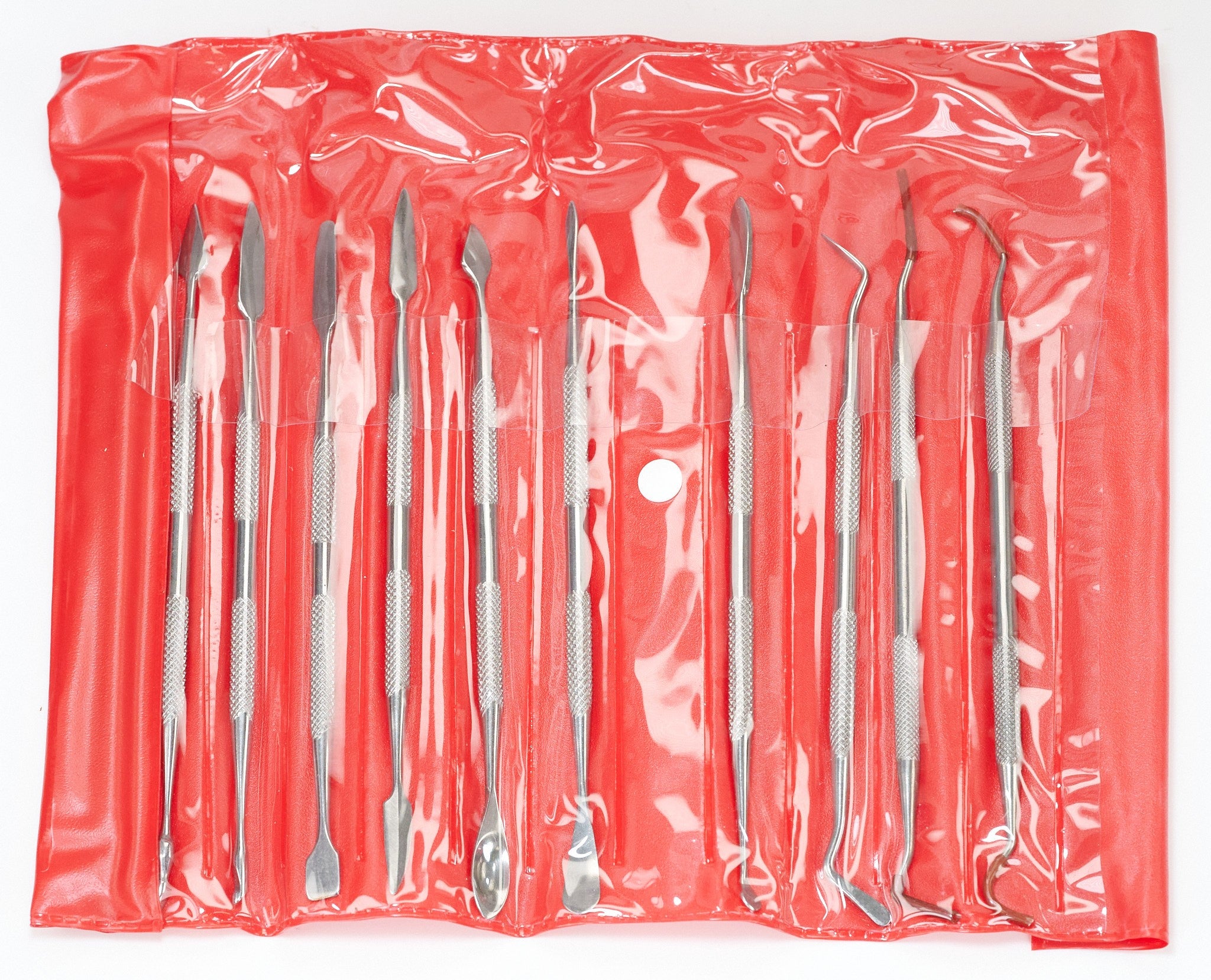 12 stainless steel Wax Carvers Set Model Clay Carving Tool Soap  Spatulas Tool