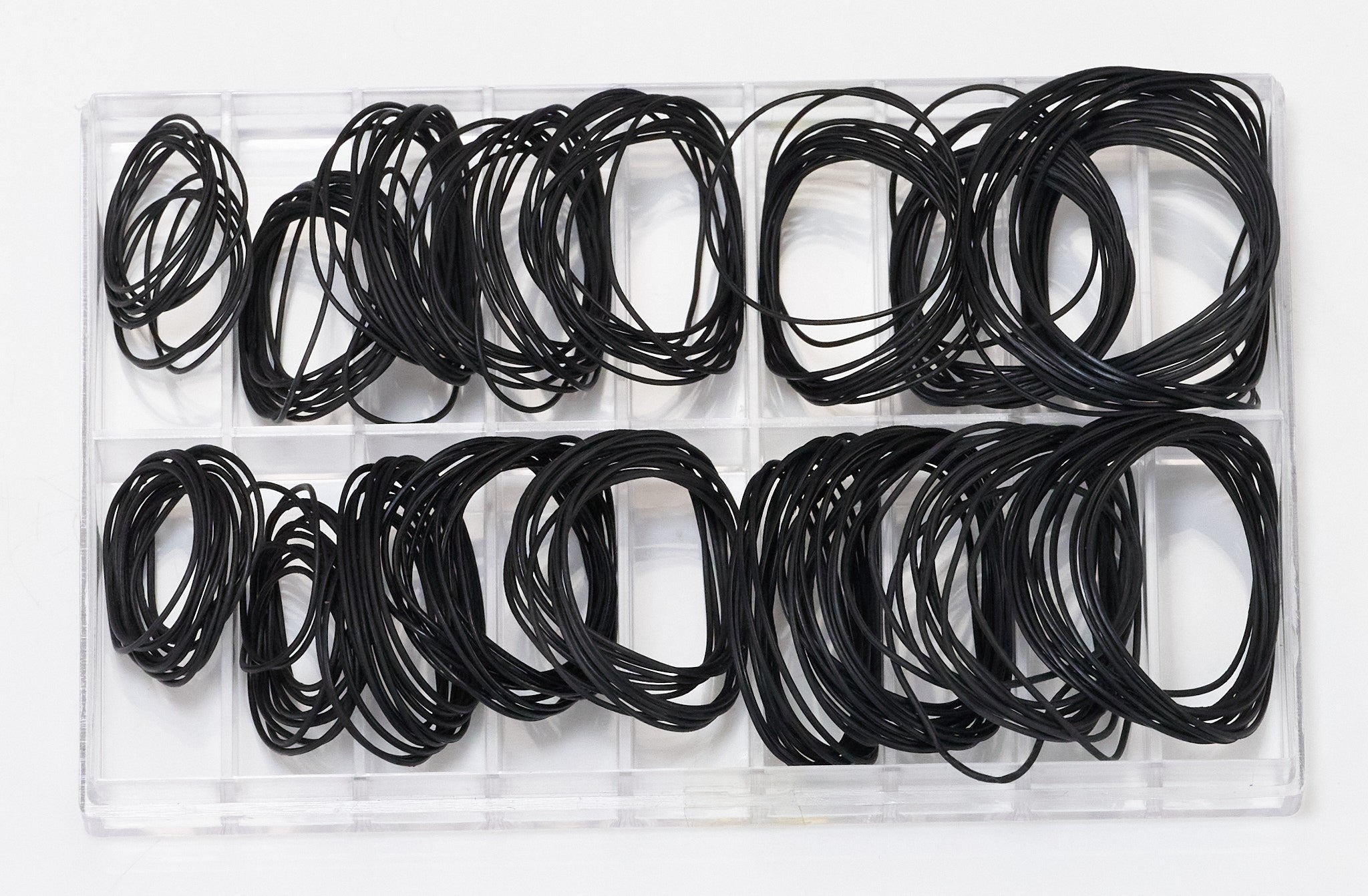 180x Watch Sealing Gaskets Set Rubber Waterproof Seal Washers 0 Rings 16-30mm.
