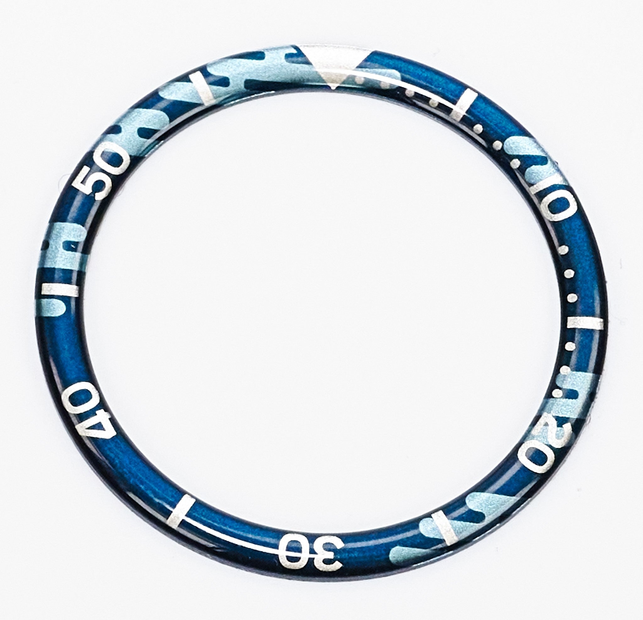 38mm Resin Flat Watch Bezel Insert Part Fits SKX007 Watch Case NH35 NH36 Seiko