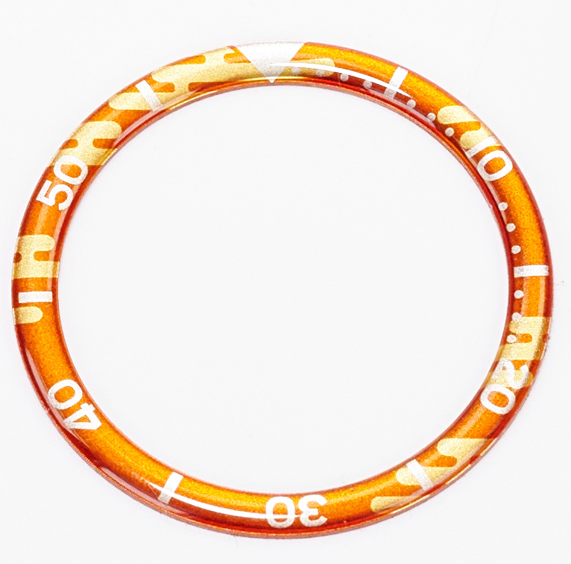 38mm Resin Flat Watch Bezel Insert Part Fits SKX007 Watch Case NH35 NH36 Seiko