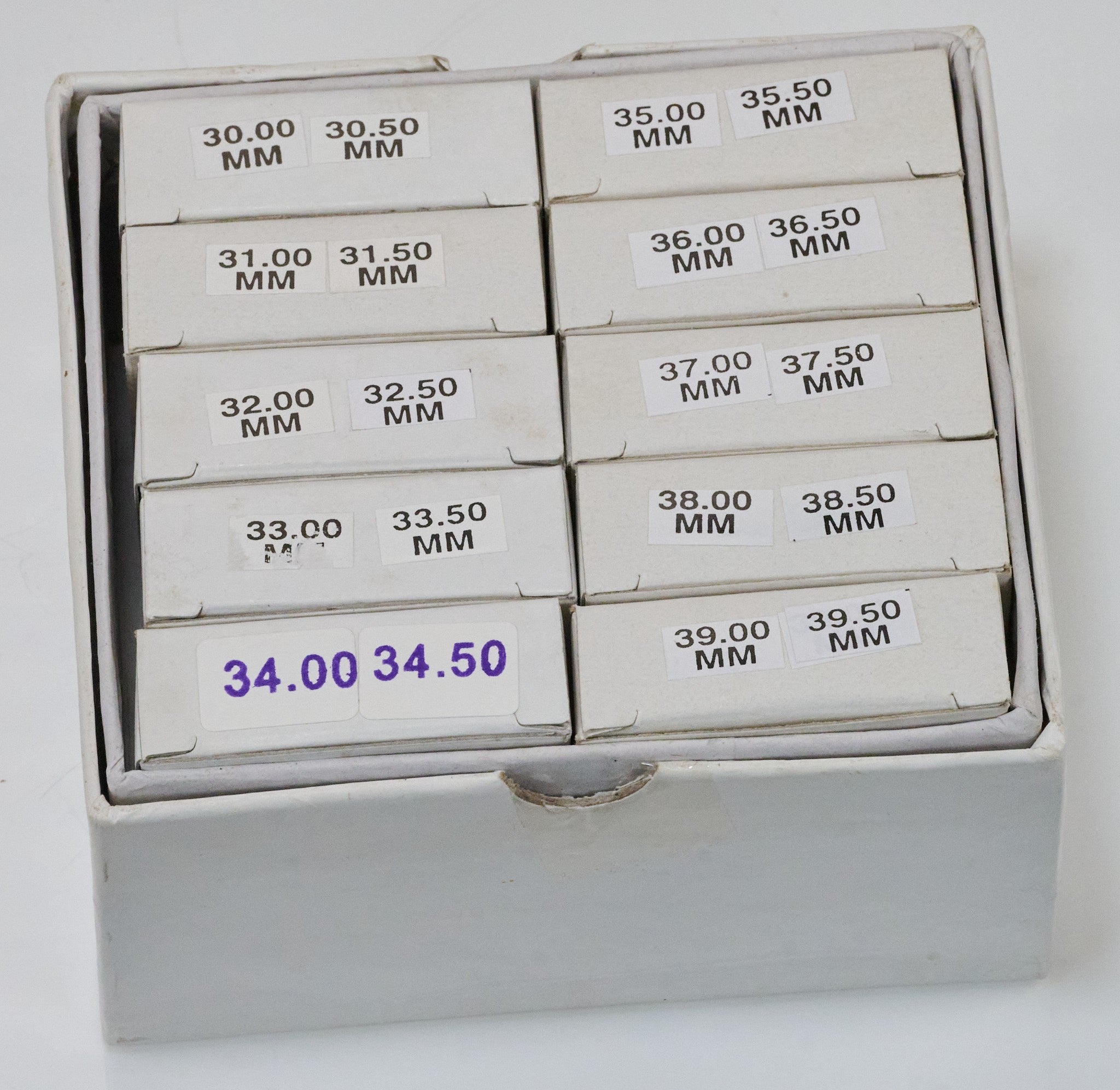 100x Flat Mineral Crystals Glass 30-39mm Large Watch Pocketwatch Replacement Set