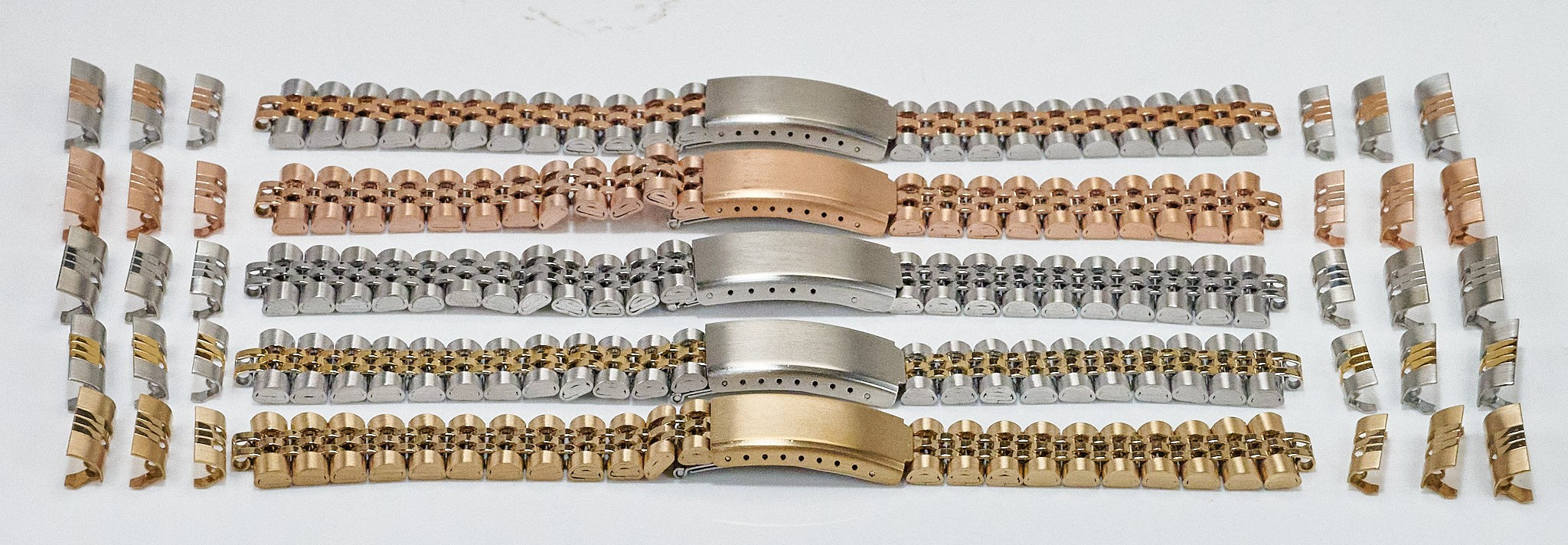 Jubilee Watch Bracelet Strap 18mm 20mm 22mm Straight End High Quality Type