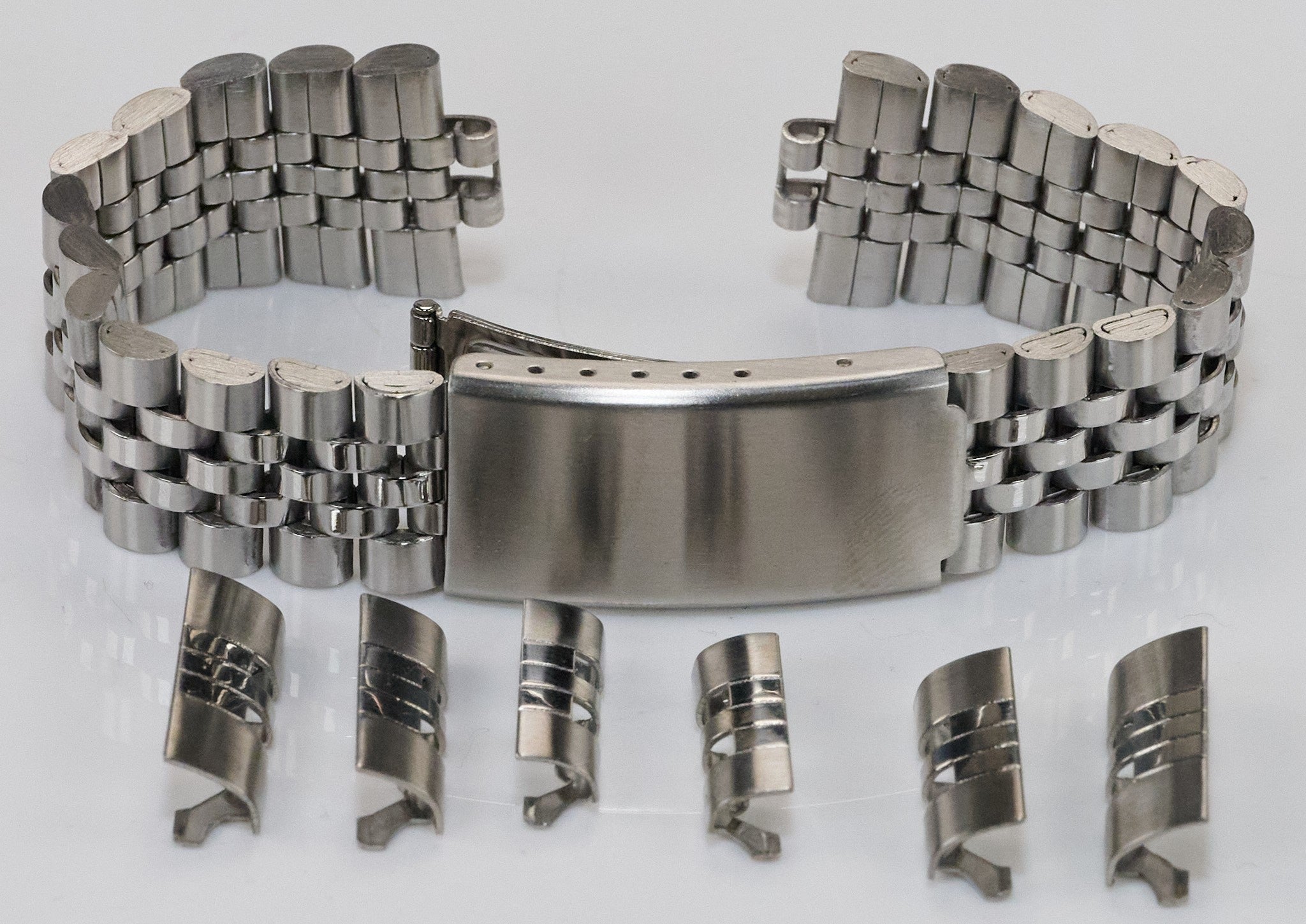 Jubilee Watch Bracelet Strap 18mm 20mm 22mm Straight End High Quality Type