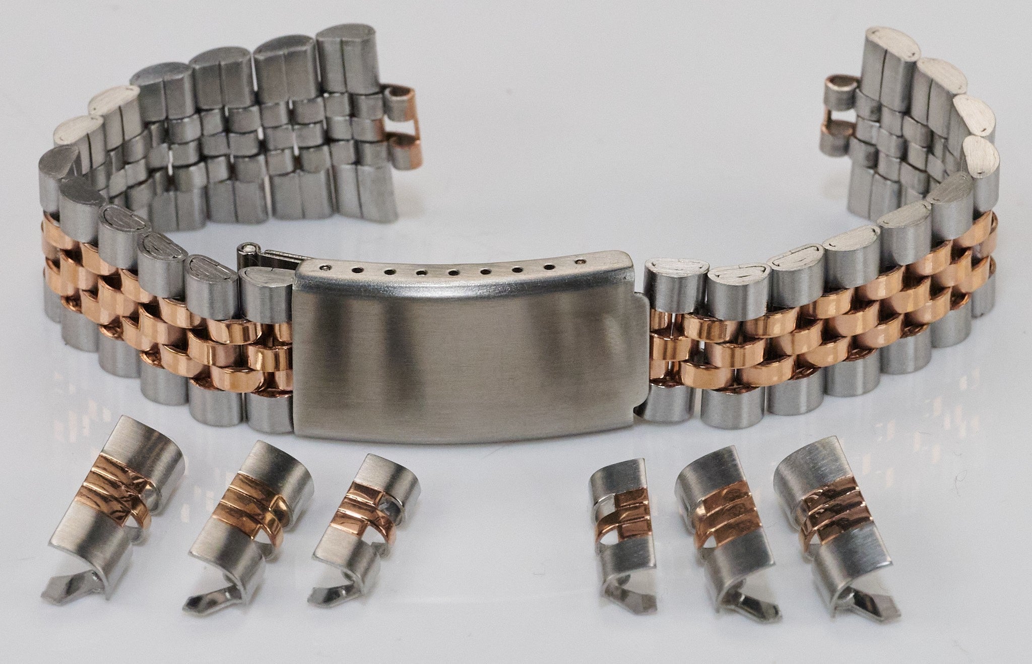 Jubilee Watch Bracelet Strap 18mm 20mm 22mm Straight End High Quality Type