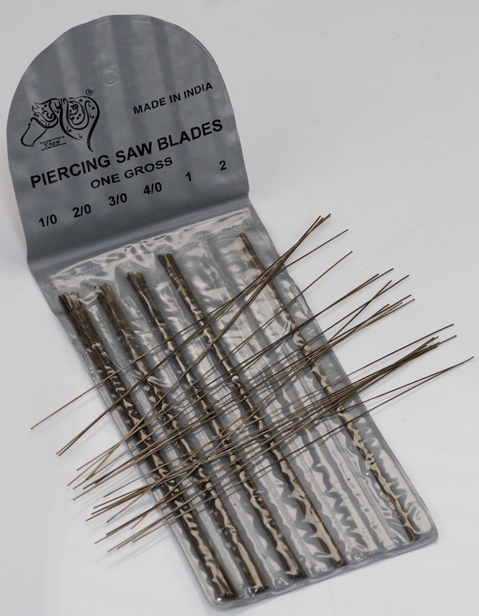 144 Jewellers Saw Piercing Blades Metal Cutting Hand Fret Saws Jewellery 1/0 - 2