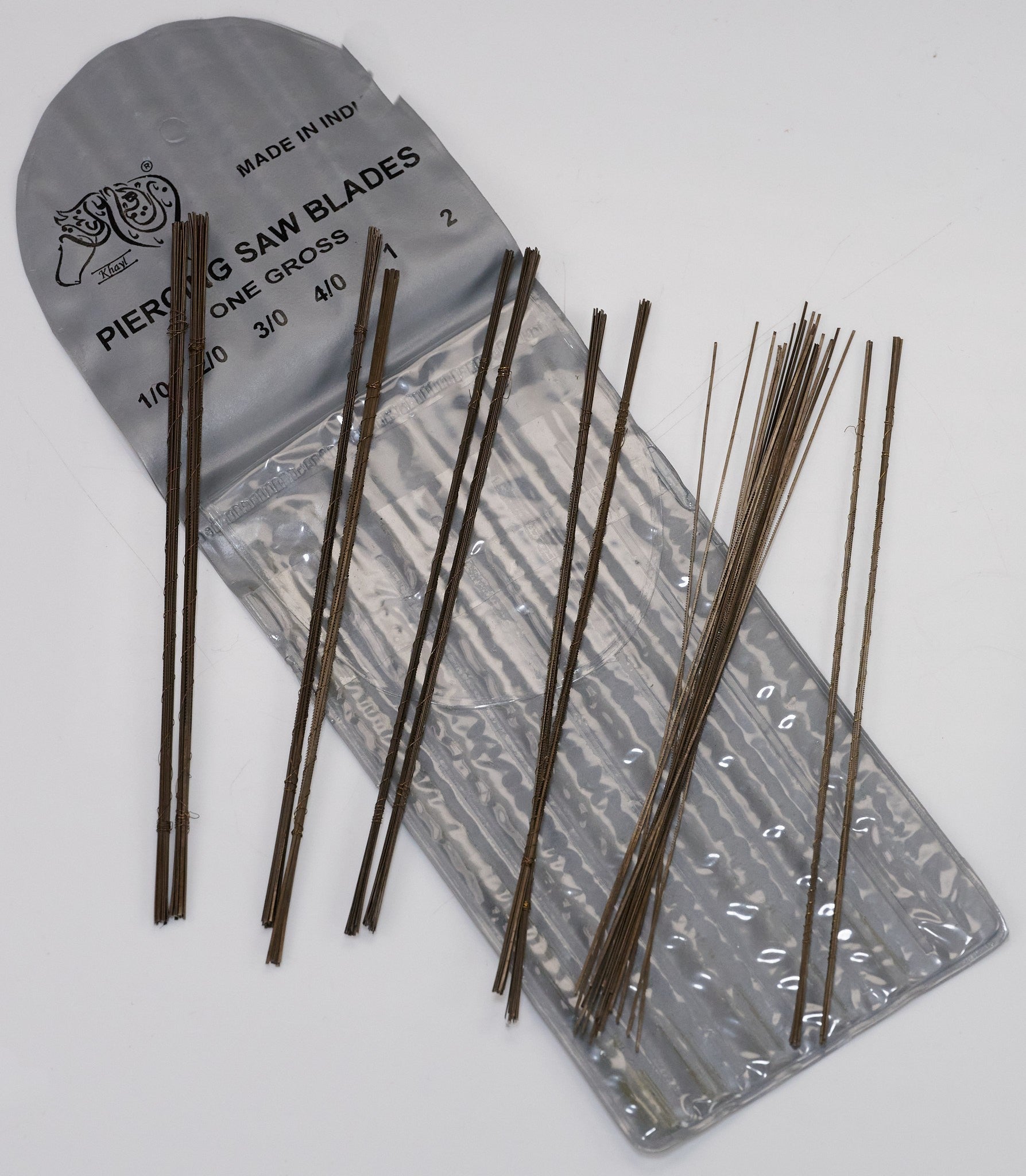 144 Jewellers Saw Piercing Blades Metal Cutting Hand Fret Saws Jewellery 1/0 - 2