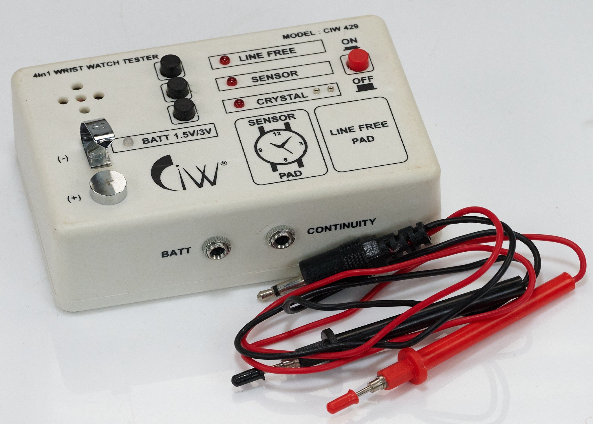 Quartz Watch Tester line Free release cell test circuit pulse watchmakers tool