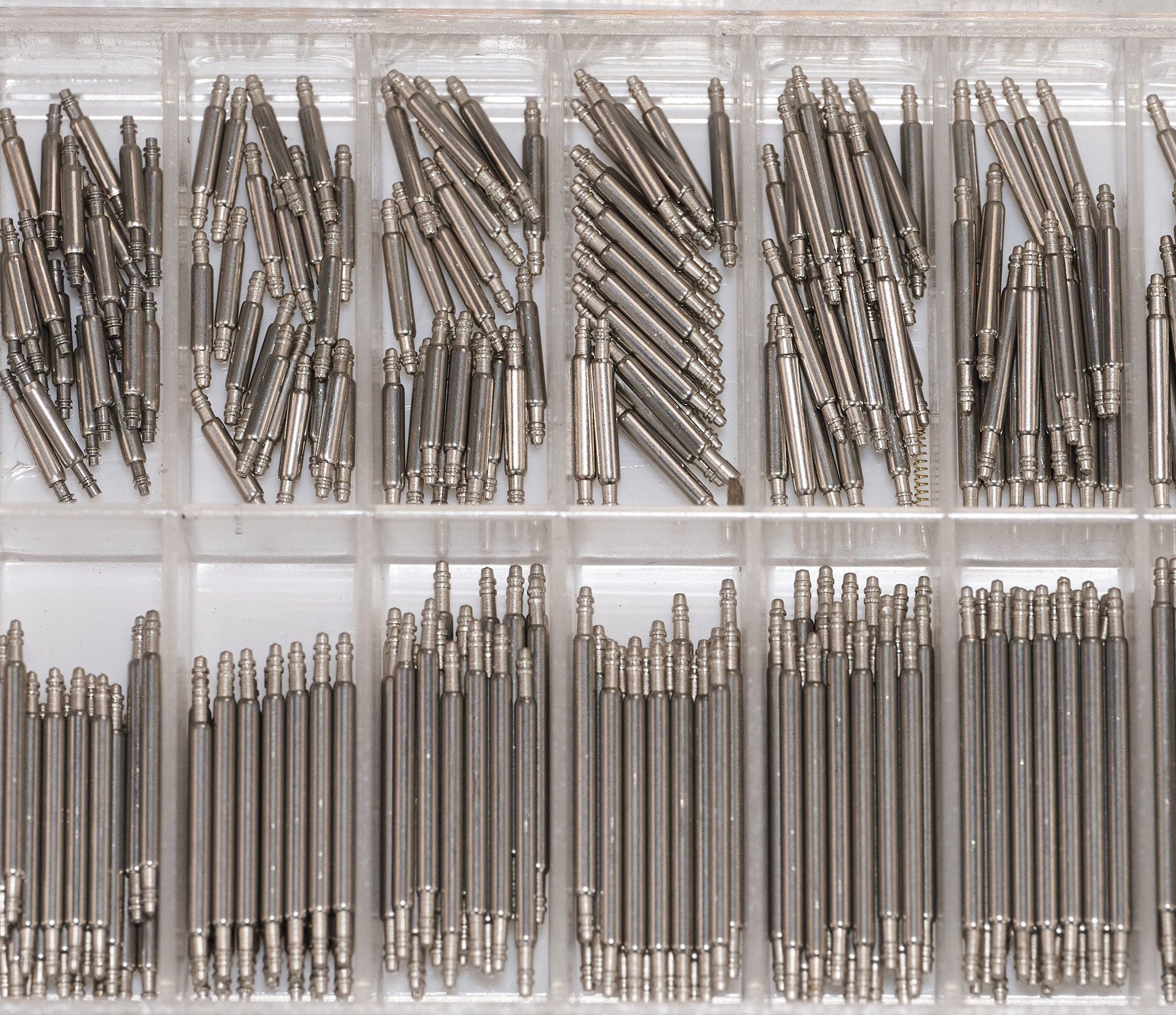 270x Watch Spring Bars Double Flange Set Kit Diameter 1.5mm Length 6mm-23mm New