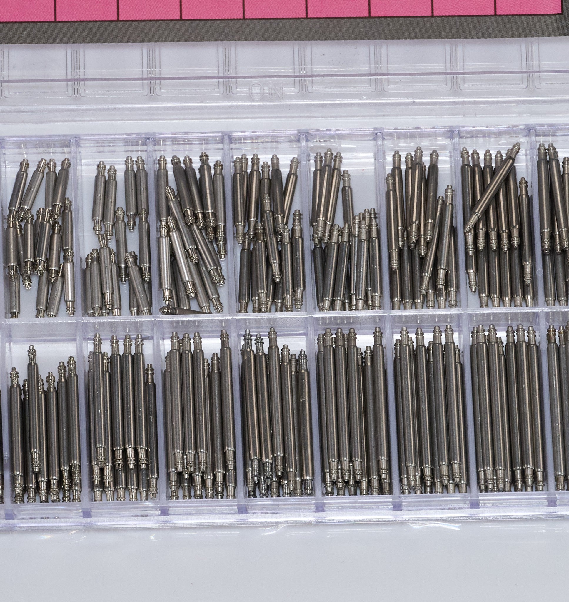 270x Fat Thick 1.8mm Watch Band Spring Bars Pins Double Flange Set 8mm-25mm Part