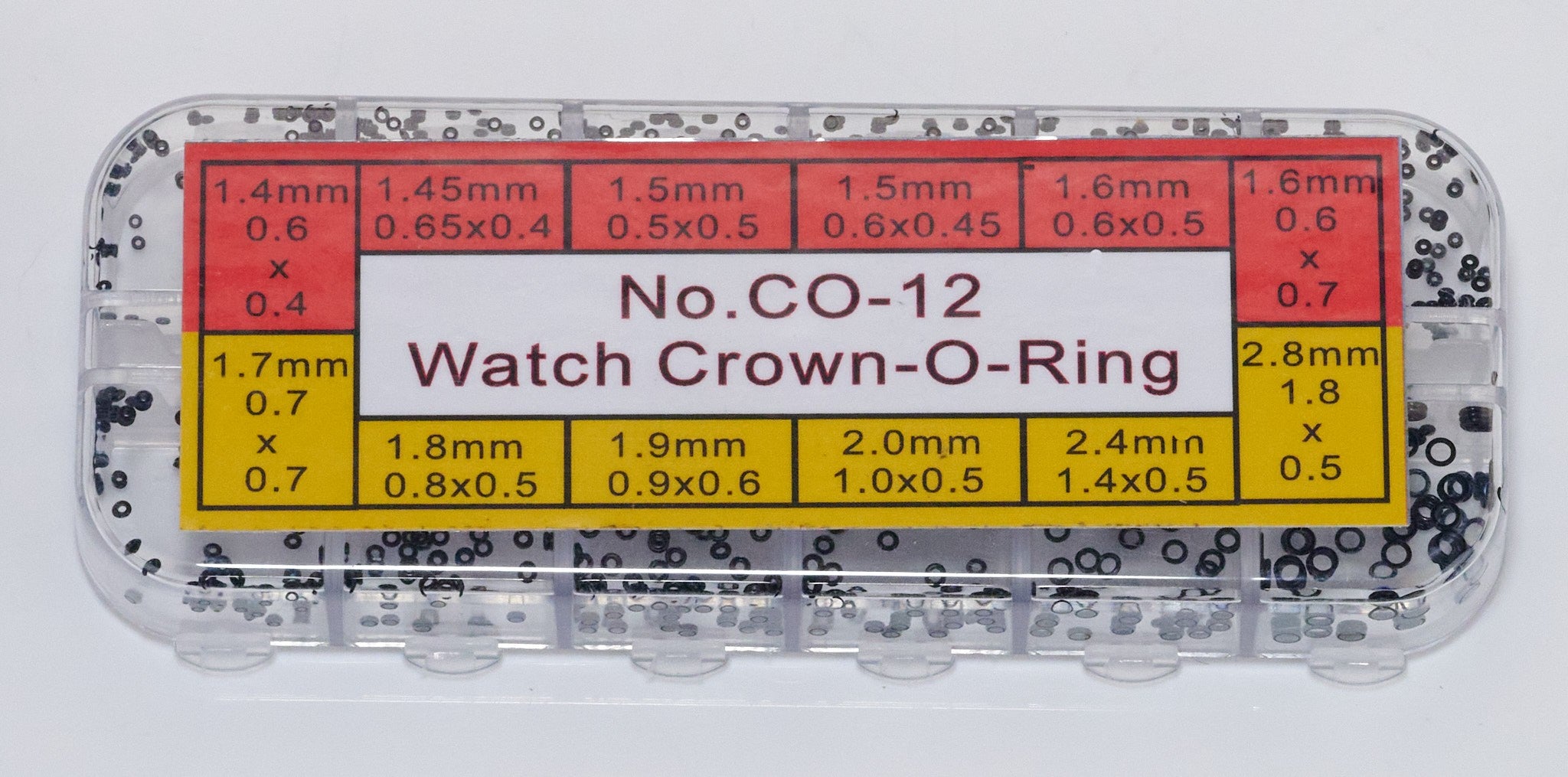 1200x Set Watch Crown O Rings Gasket Rubber Seal Washer Waterproof Repair Diving