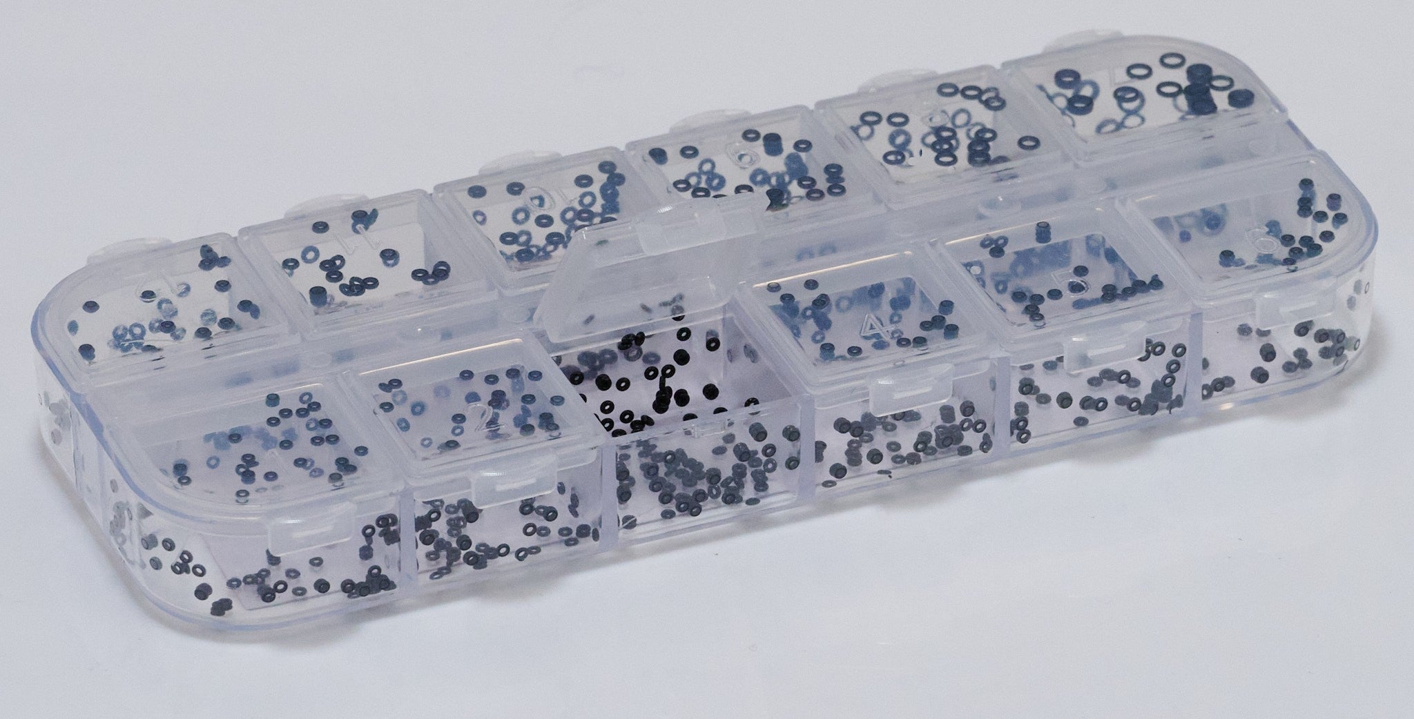 1200x Set Watch Crown O Rings Gasket Rubber Seal Washer Waterproof Repair Diving