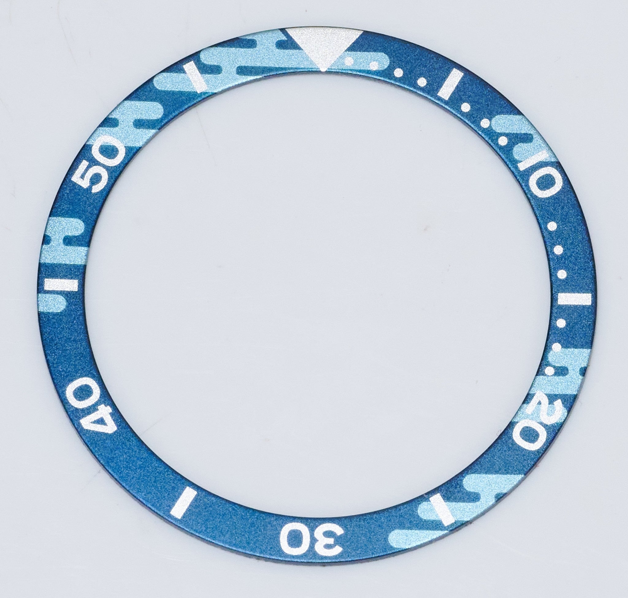 38mm Camo Style Flat Watch Case Bezel Insert Part Aluminium Camouflage SKX New