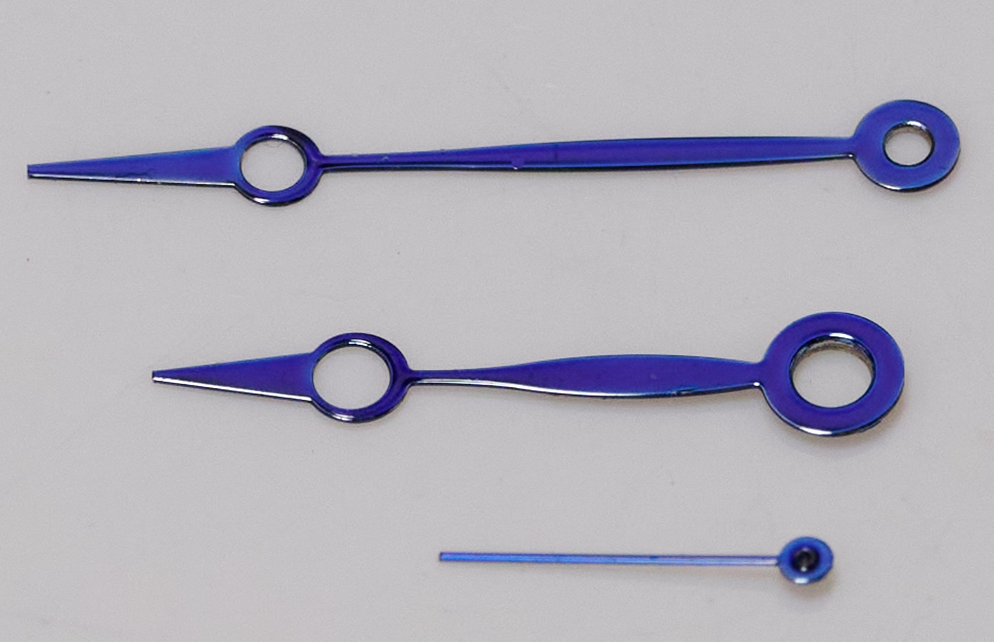 Blued Pocket Watch Hands Singles Hour Minute or Small Seconds QUALITY SWISS New