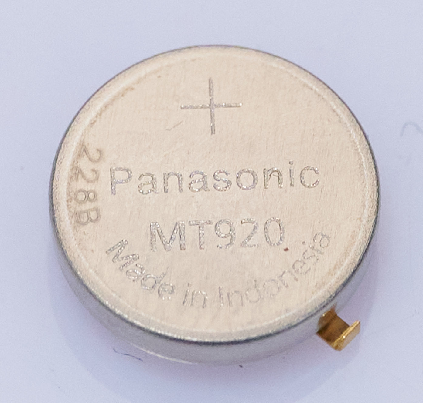 Rechargeable Citizen Capacitor Solar Battery Eco-Drive 295-5600 MT920 Panasonic