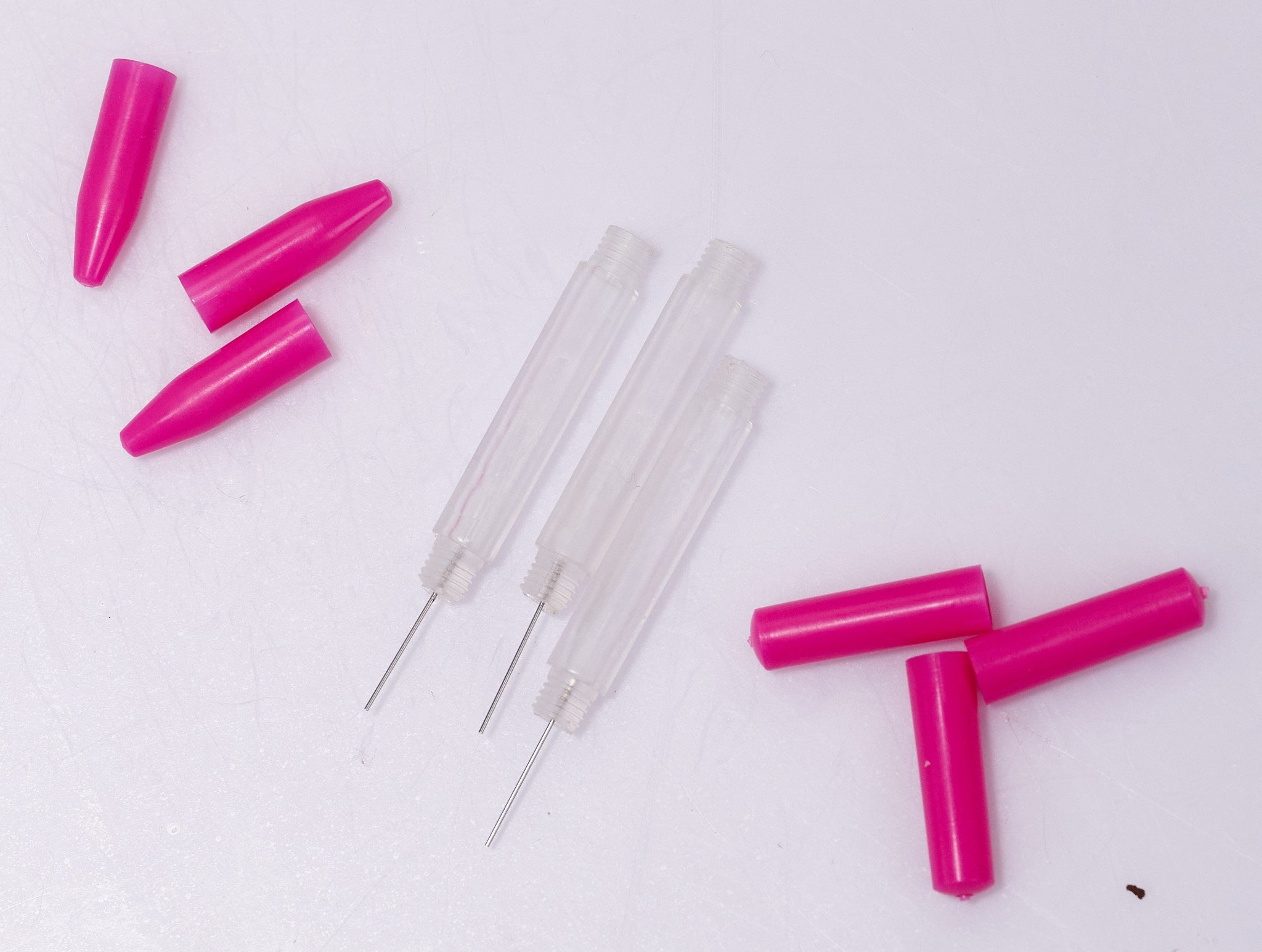 3x Syringe Needle Oiling Pin Set For Watch Movements Servicing Oil Pins Oiler