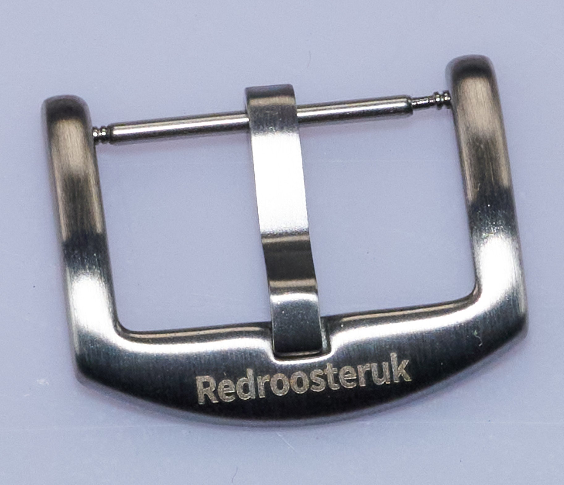 Stainless Steel Watch Strap Buckle Replacement Brushed Finish Redroosteruk Brand