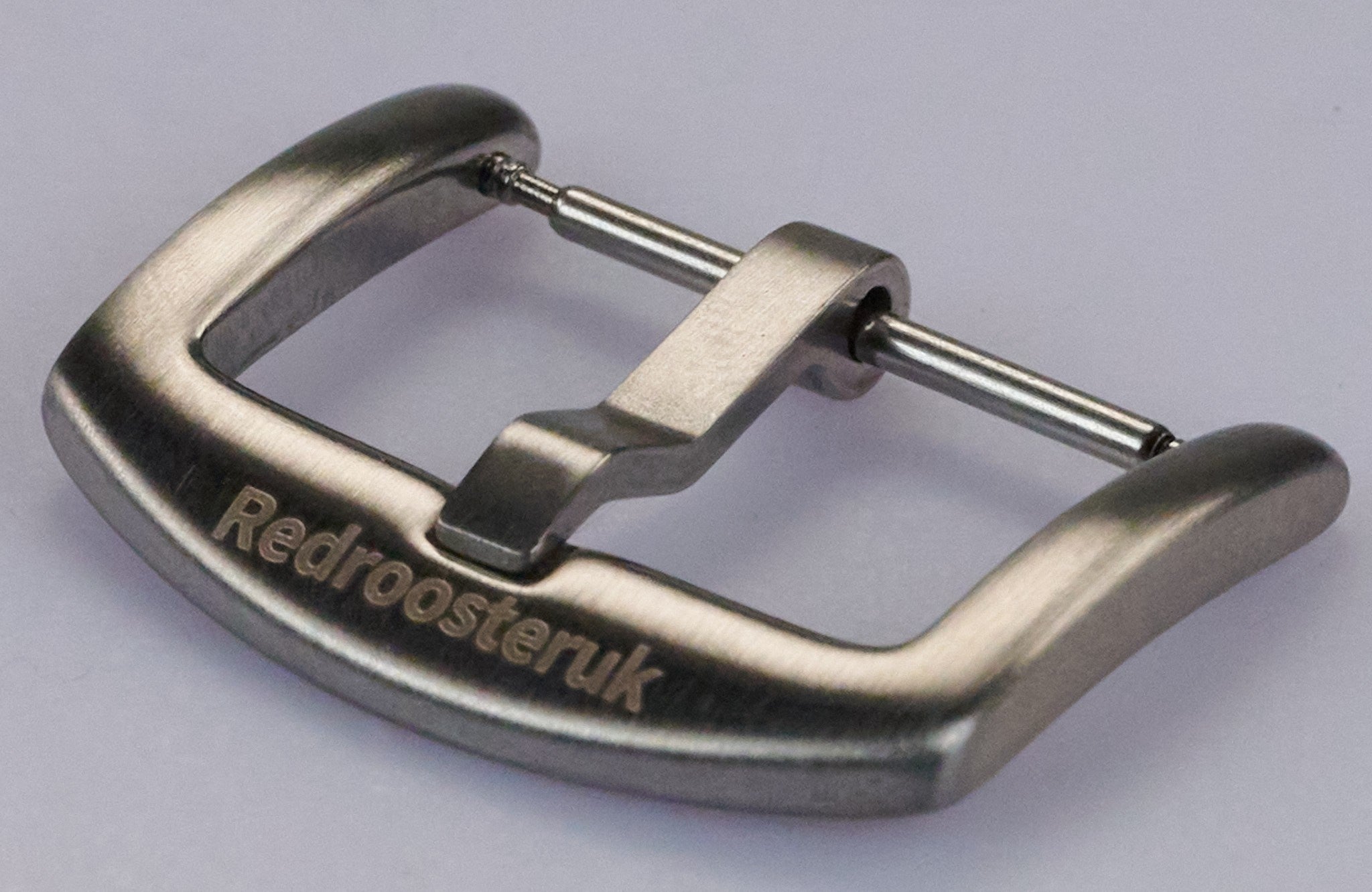 Stainless Steel Watch Strap Buckle Replacement Brushed Finish Redroosteruk Brand