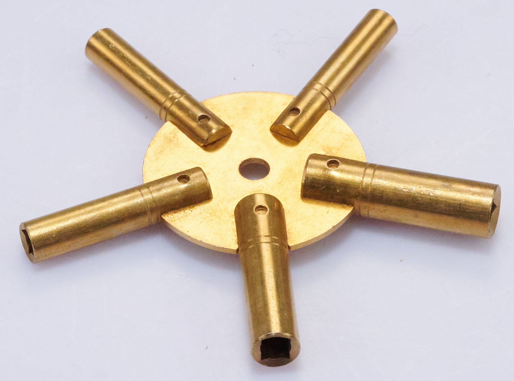 Clock Spider Keys Brass Winding Key 2-10 Evens Key Winds All Old Clocks Winder