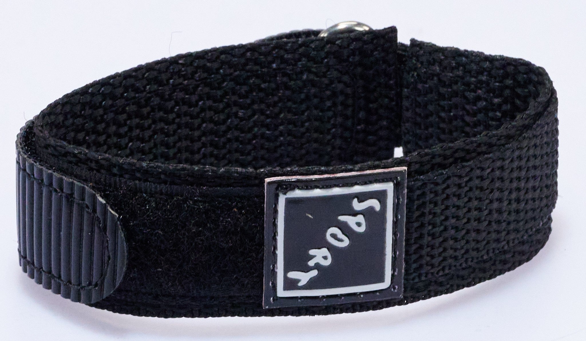 TOUGH Wrap Around Sports Nylon Canvas Quick Release Watch Strap Hook & Loop Band