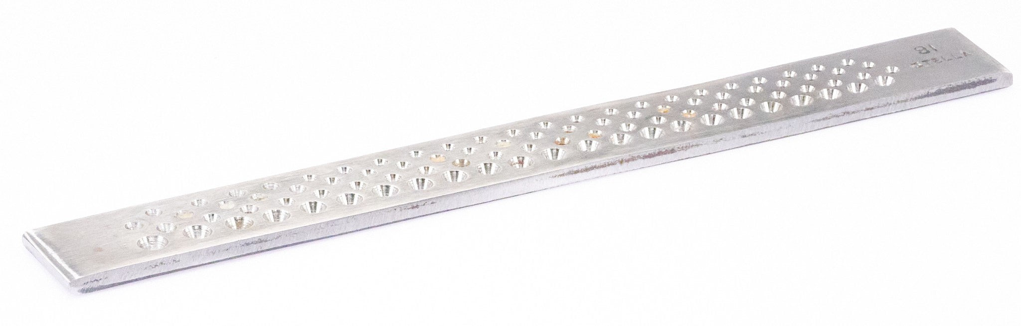Jewelers Drawplate 91 Round Holes Draw Plate Jewellery Making Crafts Wire 10.5"