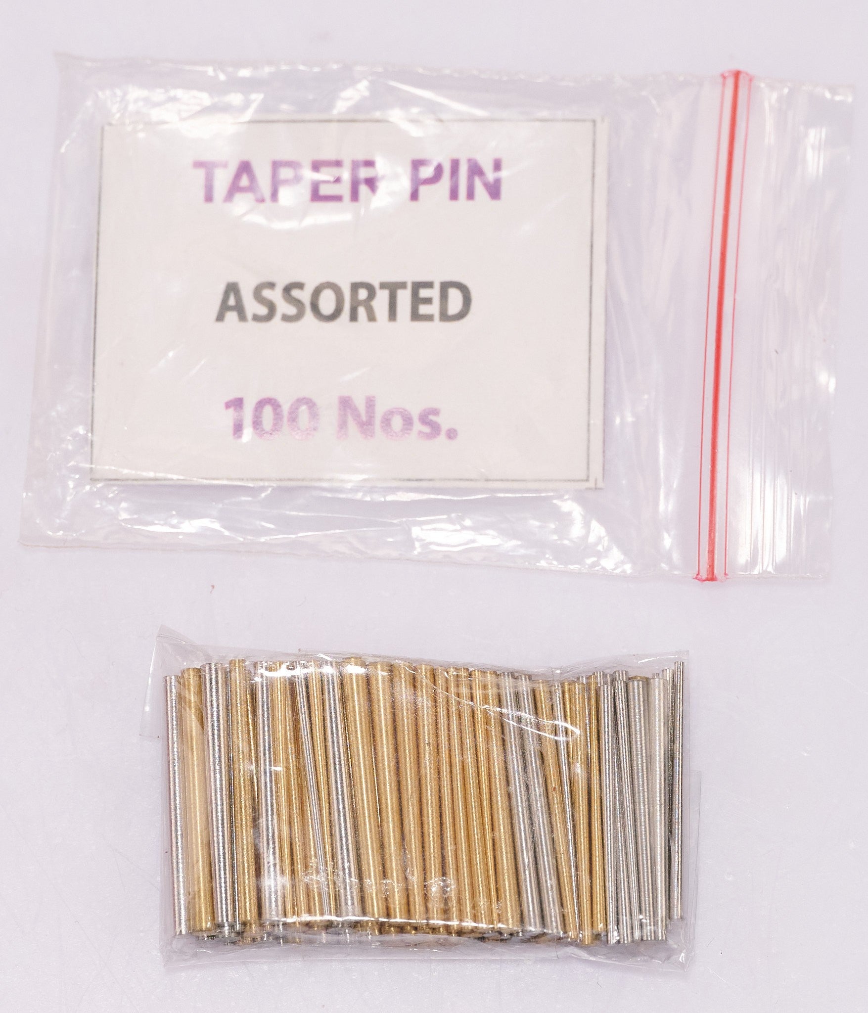 Clock Taper Pins 100x Steel Brass Assorted Mix Sizes Pin Tapered Repairs Parts