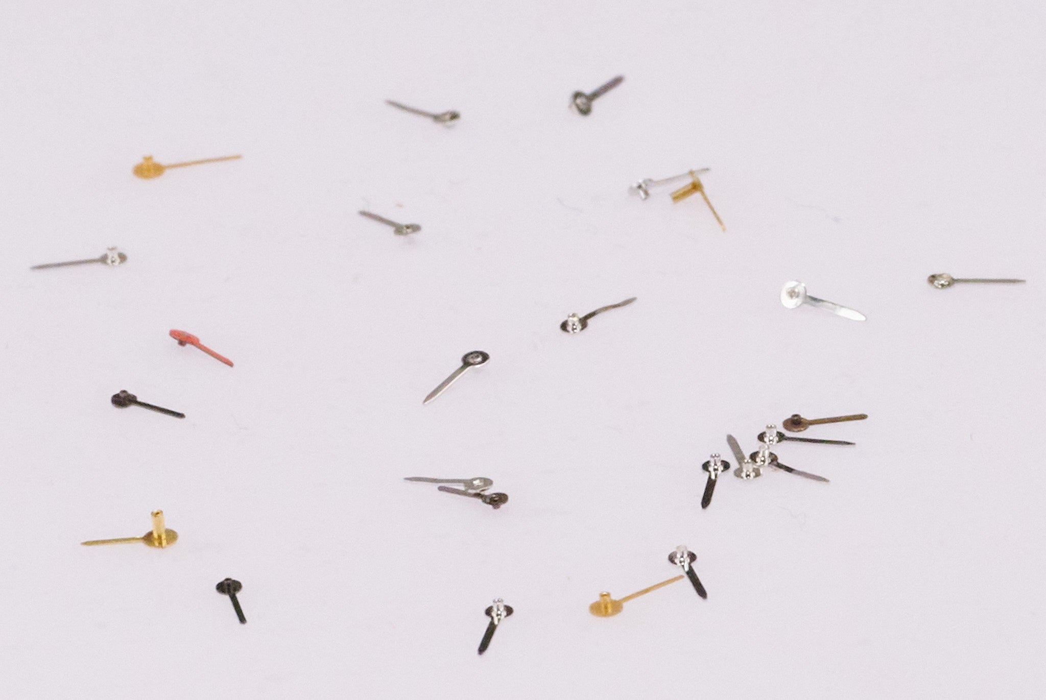 25x Small Seconds Sub Dial Chronograph Watch Hands Watchmakers Repairs Parts New