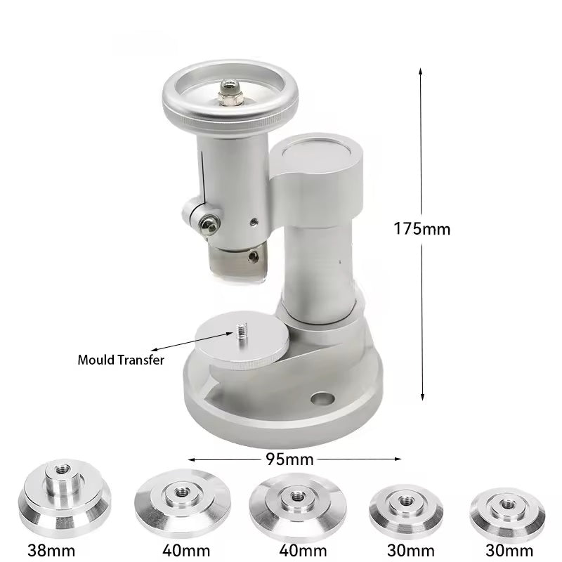 PROFESSIONAL Watch Glass Crystal Fitting Machine & Case Back Press +31 Dies Set