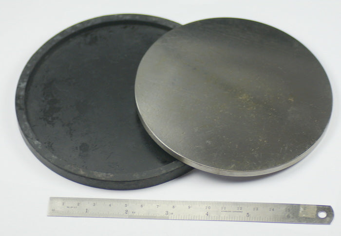 steel dapping block 5" rubber base jewellery making craft jewellers doming tool