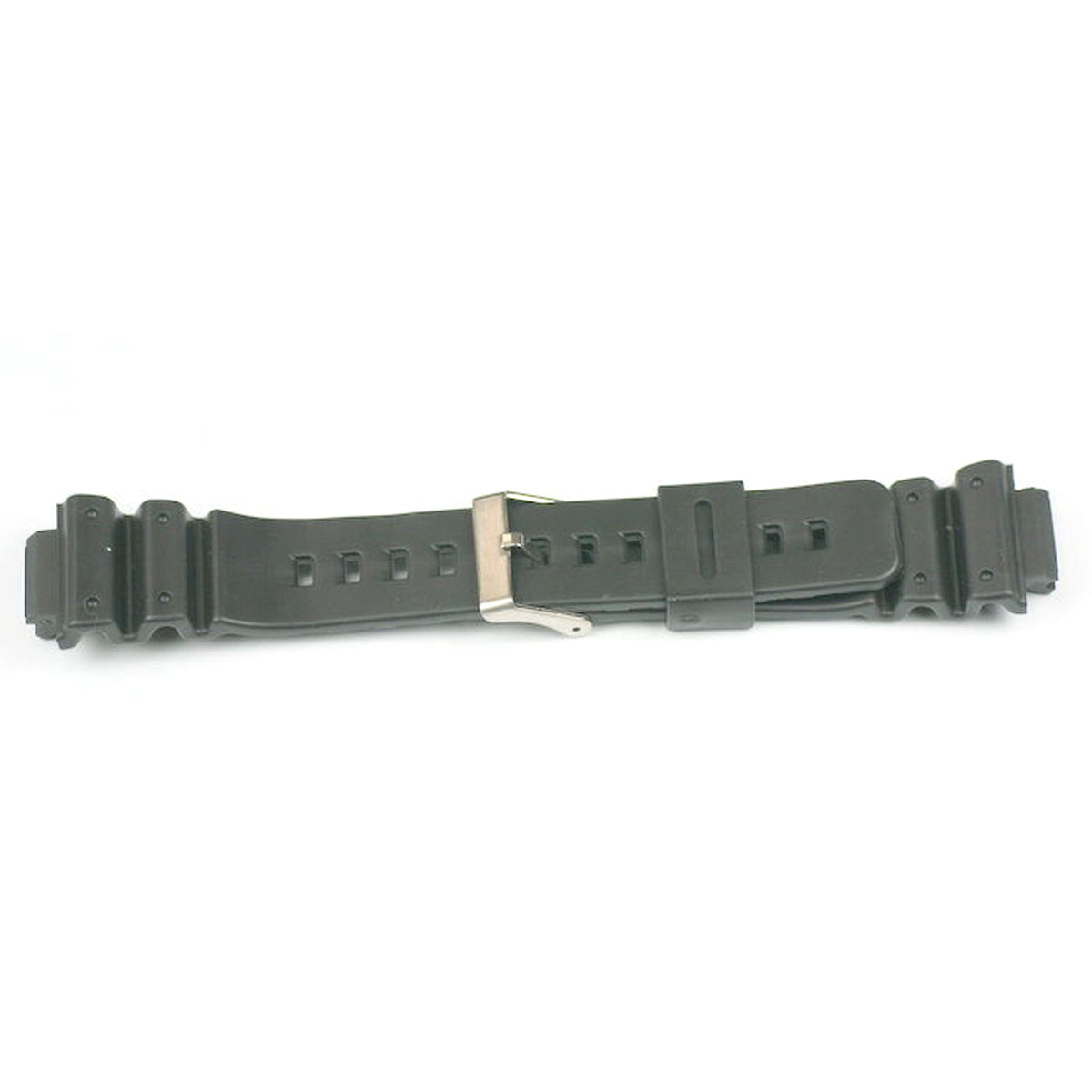 Strap band for mens Casio G-shock watch 16mm ends black rubber gshock tough
