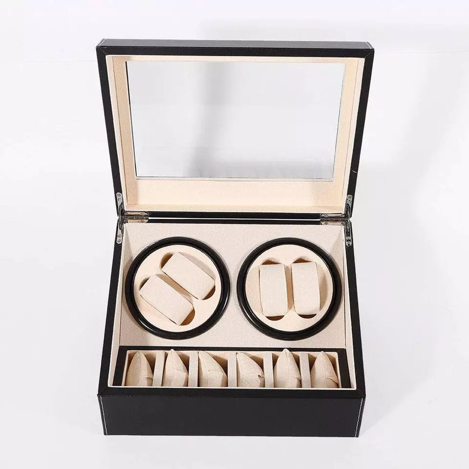 Watch Winding Cabinet Automatic Auto Wind Mechanical Watches Display Case Store