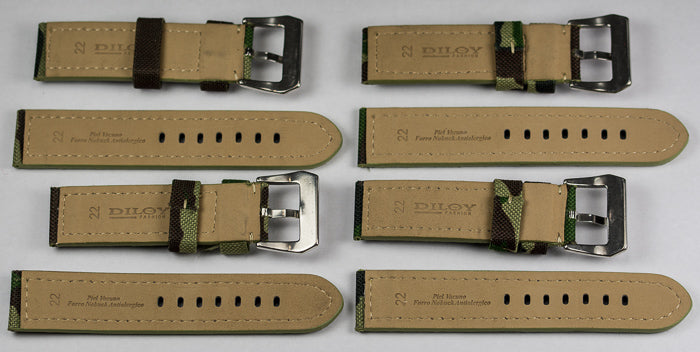 Military nylon army forces watch strap 18mm 20mm 22mm 24mm 28mm 30mm nylon band