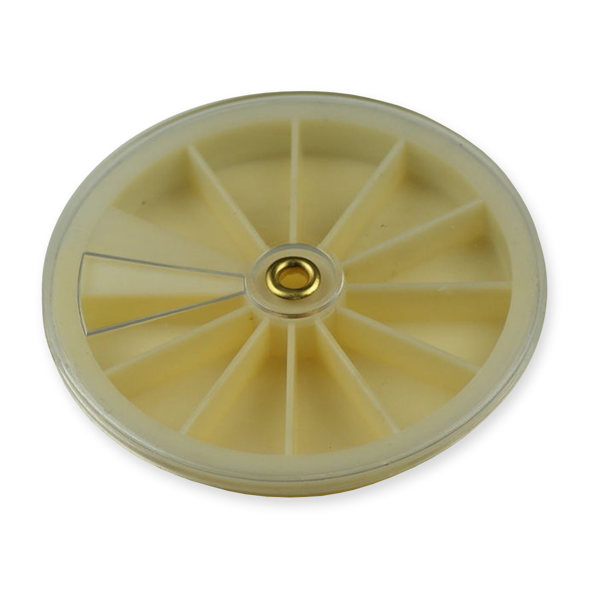 Parts containers round revolving 85mm diameter watch part jewellery spares