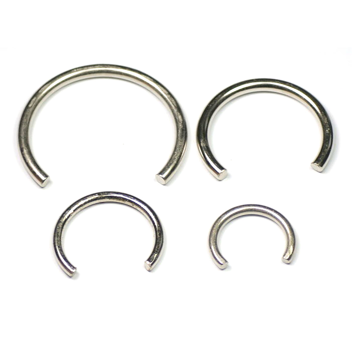 4x Clock MAINSPRING CLAMPS HOLDERS clockmakers spring clamp parts repairs