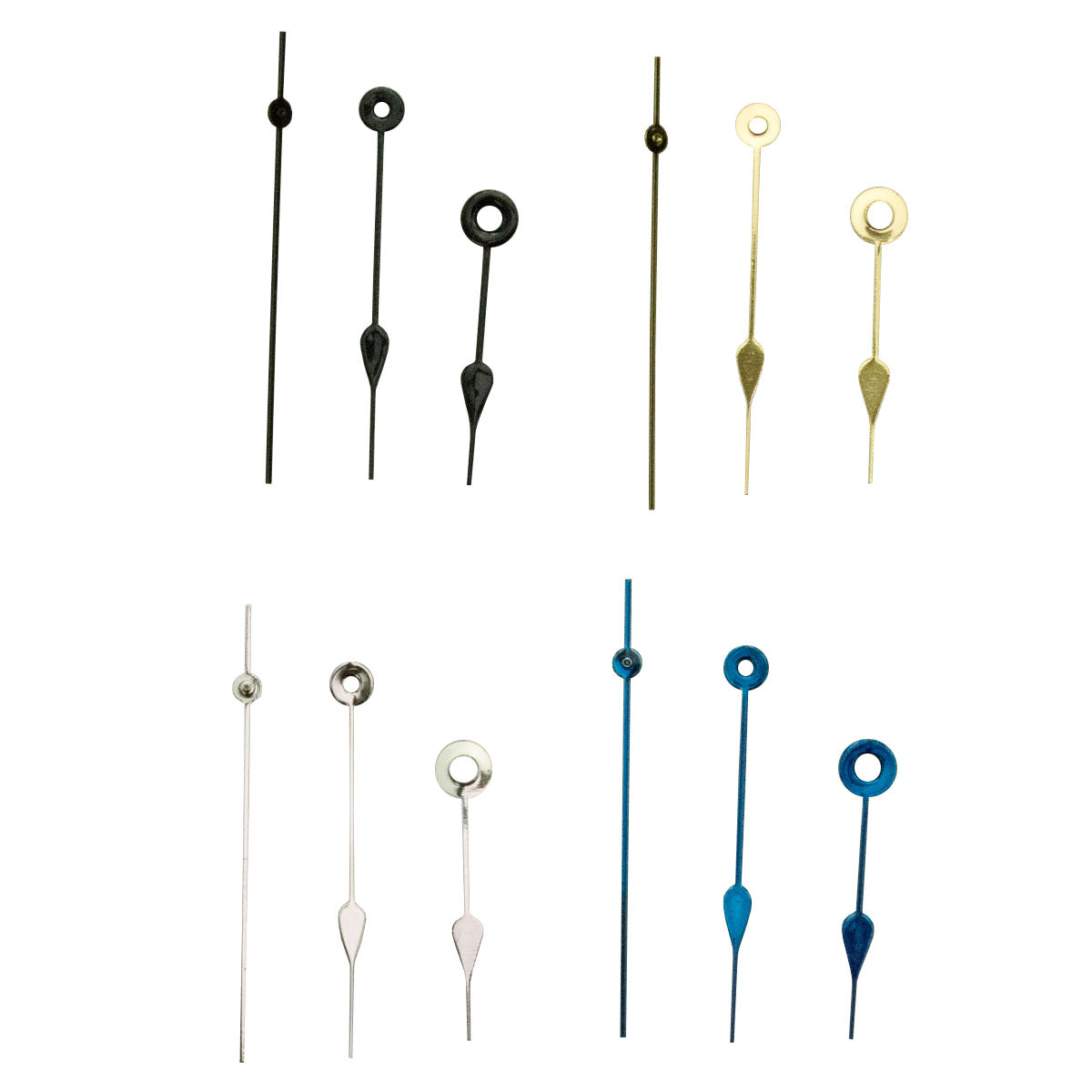 Pocket Watch spade shape hands set pocketwatch MIYOTA 2035 gold black blue