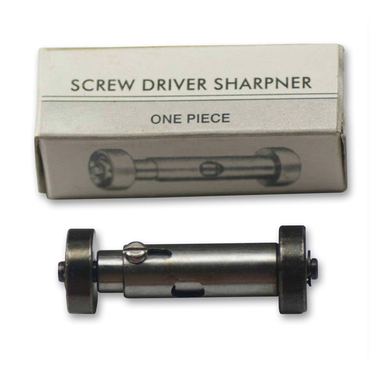 Screwdriver blade sharpening tool holder watchmakers repairs clamp vice sharpen