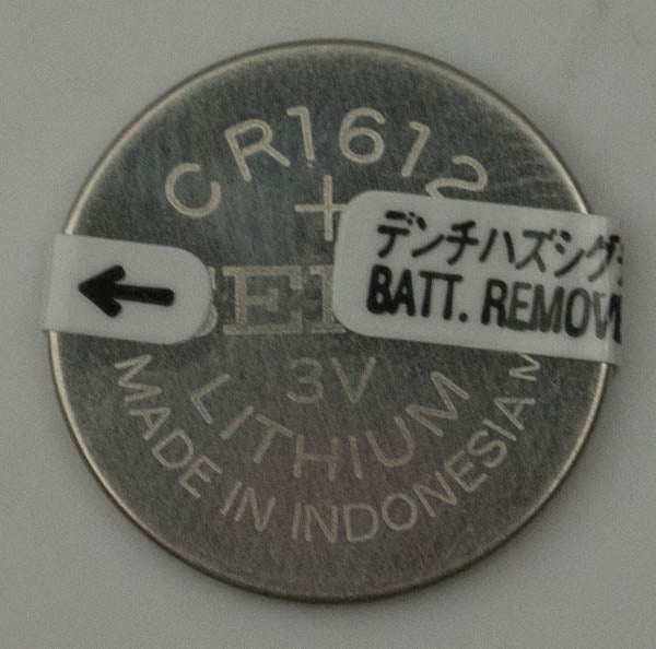 Seiko Genuine CR 1612 Lithium 3V Battery cell For 4F32 4F56 perpetual NEW STOCK