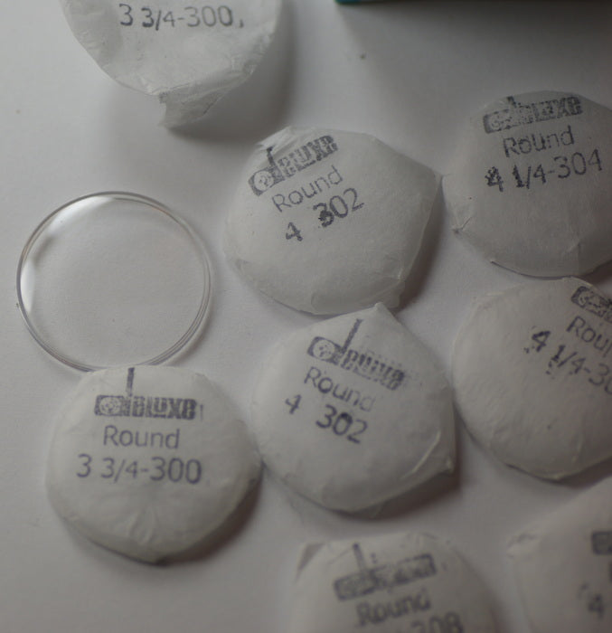 100x Pieces Dome Acrylic Watch Crystals 30mm - 40.0mm Repairs Plastic Glass New