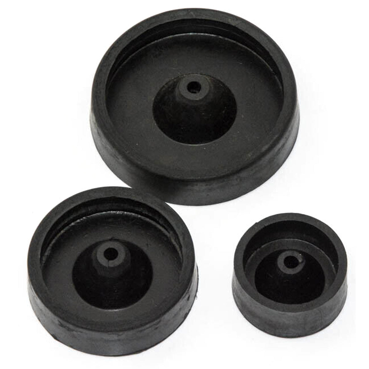 Wax Casting Perforated Rubber Sprue Base For Perforated Flasks Cylinders Vacuum