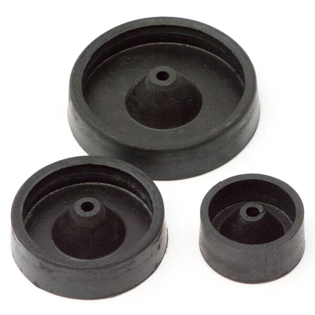 Wax Casting Perforated Rubber Sprue Base For Perforated Flasks Cylinders Vacuum