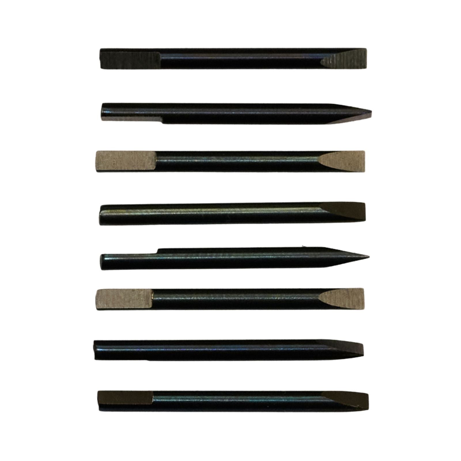 Screwdriver Spare Blades Set x8 QUALITY 0.5mm - 3mm Watchmakers Repairs Watch