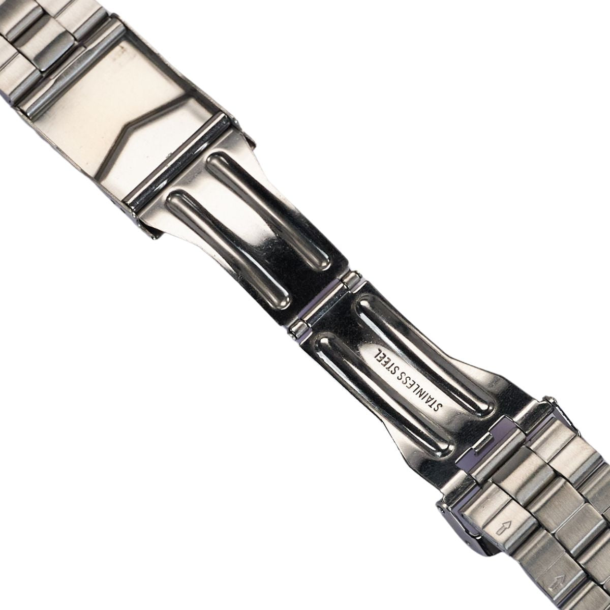 Good Quality 20mm Strap For Swatch Band Stainless Steel Bracelet Mens Deployment