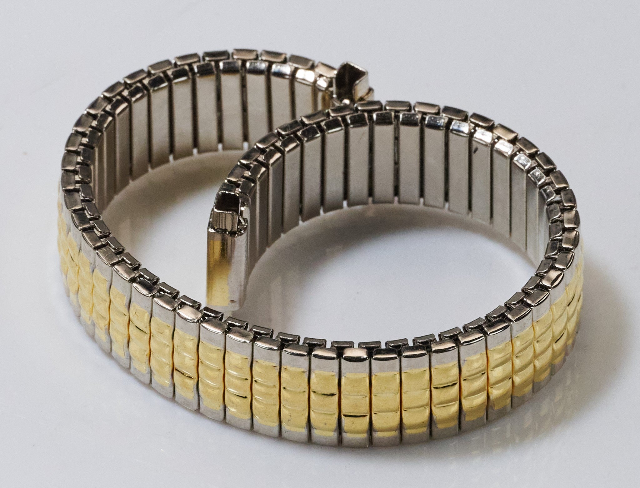 Steel Bracelets Stretchy Expandable Watch Strap 10mm - 14mm Expander Silver Gold