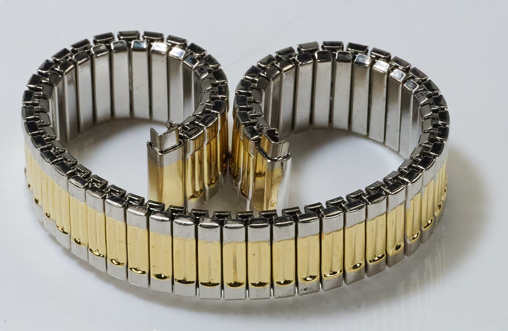 Steel Bracelets Stretchy Expandable Watch Strap 10mm - 14mm Expander Silver Gold