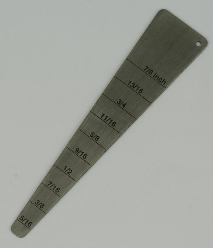 Watch spring bar gauge tool 8-22mm watchmakers size strap measuring sizing size